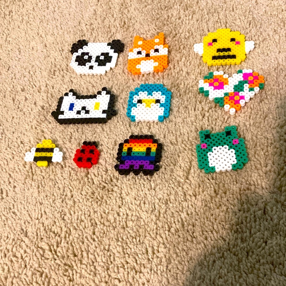 🔥Perler bead creations🔥